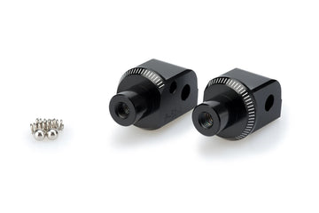 KTM 390 DUKE [2023] – Adapter passenger footrest rubber pad – black - 0