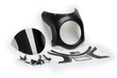 TRIUMPH SCRAMBLER 400X [2025] – Retro Fairing Screen – Black-1