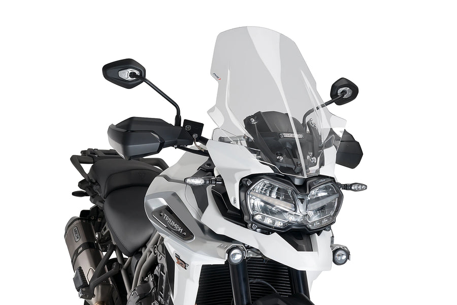 TRIUMPH BONNEVILLE T 120 BLACK [2025] - touring screen | Clear | PUIG 9613W