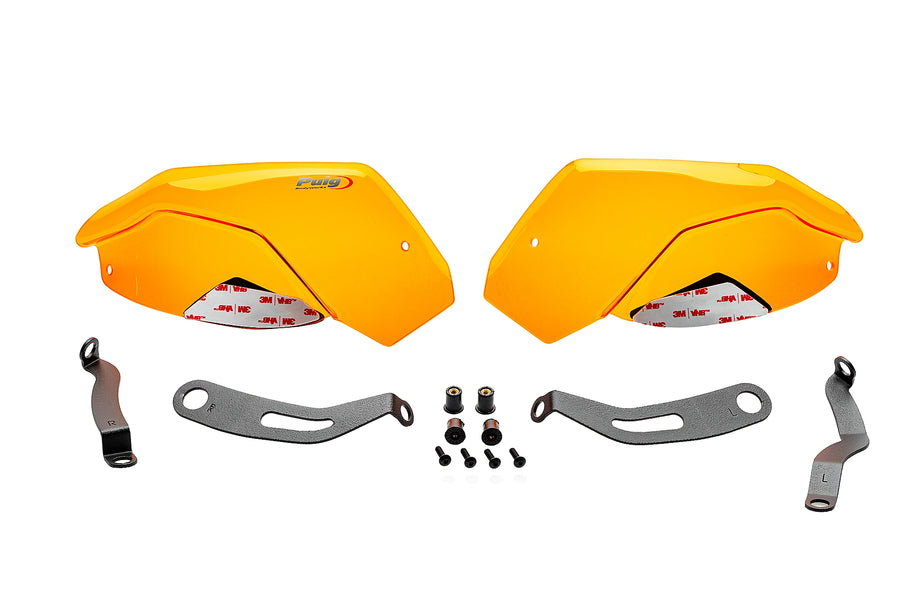 TRIUMPH BONNEVILLE T 120 BLACK [2025] - Handguard extension | Orange | PUIG 9622T