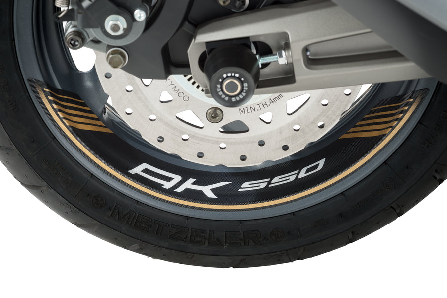 KYMCO AK 550 PREMIUM [2025] – Rim Strips Specials – Silver