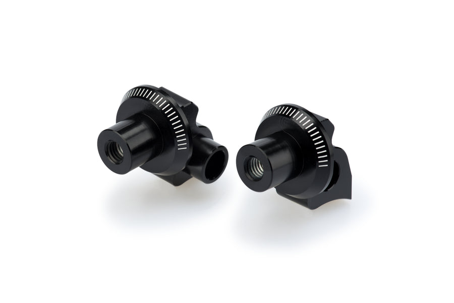 APRILIA DORSODURO 900 [2020] – Adapter footrest rubber pad “Rider” – Black