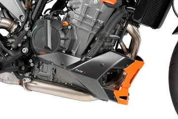 KTM 890 DUKE R [2025] - PUIG front spoiler | Carbon look | PUIG 9669C