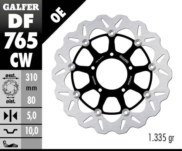 Mv Agusta BRUTALE 1000 Series Oro [2020] - brake discs - picture 5