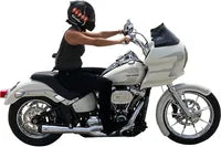 Harley Davidson Fxlrs [KLOCK WERKS] – Hugger Series Vorderradkotflügel mit Montageblöcken für Softail/Dyna