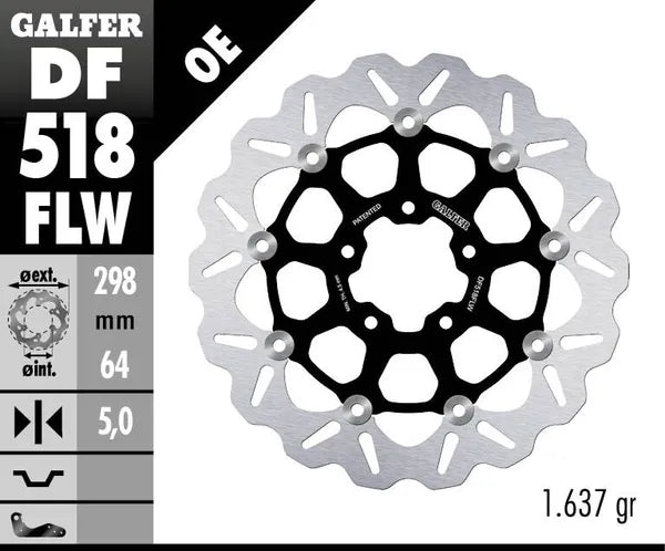 Indian Scout Sixty Scout60 [2022-2024] - Wave® brake disc - picture 4