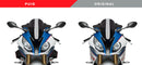 BMW S1000RR 2015–2018 - Downforce Sport Seitenflügel-Set | Rot | PUIG 9767R