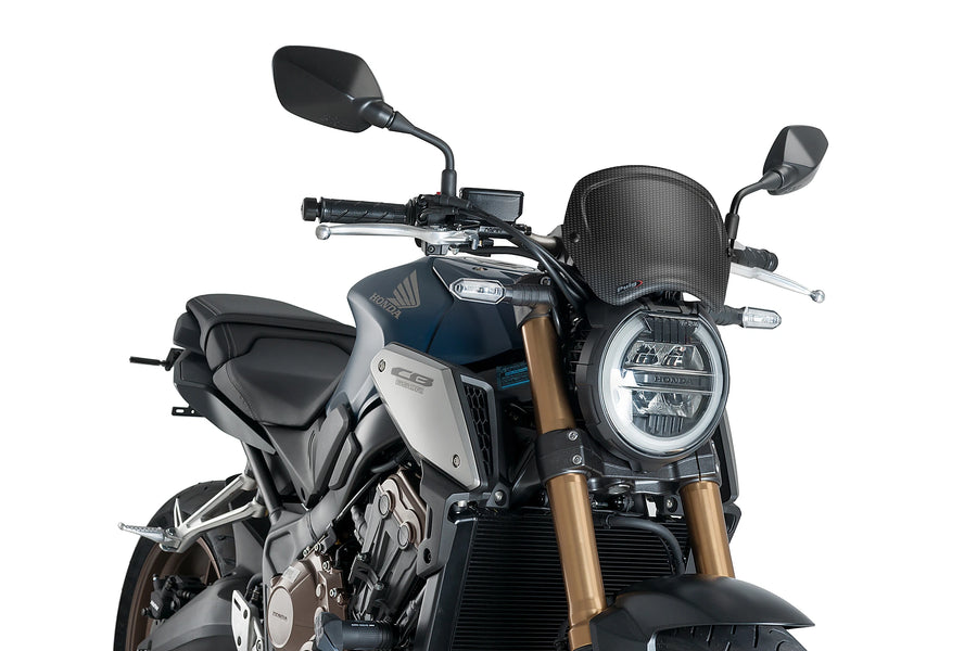 HONDA CB 650 R NEO SPORTS CAFE [2023] - ABS front panel | Carbon look | PUIG 9768C