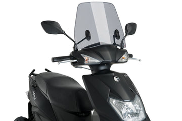 TRIUMPH BONNEVILLE T 120 BLACK [2025] - PUIG Urban Windshield | Tinted | PUIG 9793H