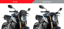 HONDA CB1000R NEO SPORTS CAFÉ - Aluminium-Frontplatte | Schwarz | PUIG 9803N