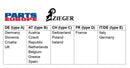 honda cb 650 r neo sports cafe [ZIEGER] – PRO license plate holder type C-6