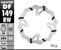 Kawasaki KX 450 F (KX 450 F) [2019-2020] - BRAKE DISC FIXED WAVE GROOVED OVERSIZE – Picture 6