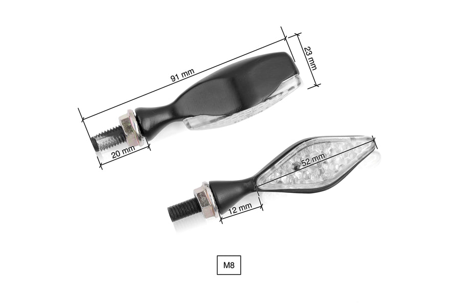 KTM RC 390 [2025] – Sparkly indicator set – black