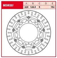 Ktm 1290 Super Adventure T [2017] - brake disc - picture 6
