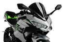 TRIUMPH BONNEVILLE T 120 BLACK [2025] - PUIG Z-Racing screen | Black | PUIG 9976N