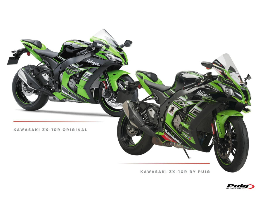 KAWASAKI ZX-10RR NINJA PERFORMANCE [2018] – R-Racer screen – heavily tinted