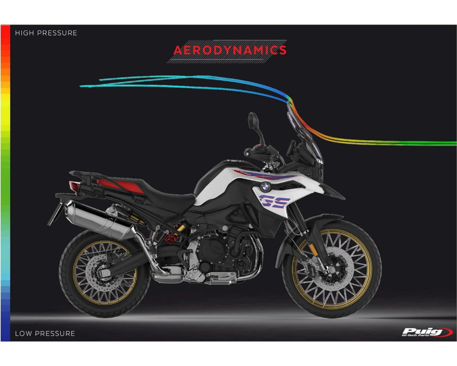 BMW F 800 GS [2025] – Adjustable windshield – Tinted