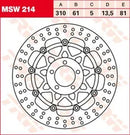 Kawasaki ZXR 400 R SP [1990-1996] - Halo Series Schwimmende Bremsscheibe – Bild 8