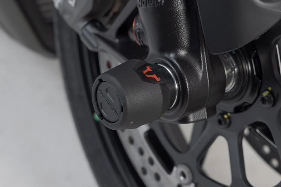 ducati diavel v4 [SW-MOTECH] – front wheel axle protection set