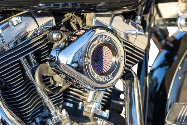 Harley-Davidson FLRT 1690 Freewheeler [2015-2016] - Air Stinger Stealth Luftfiltersatz – Oberfläche: Verchromt – Bild 9