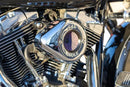 Harley-Davidson FLSTSE2 1800 Softail Convertible CVO [2011] - Air Stinger Stealth Luftfiltersatz – Oberfläche: Verchromt – Bild 9