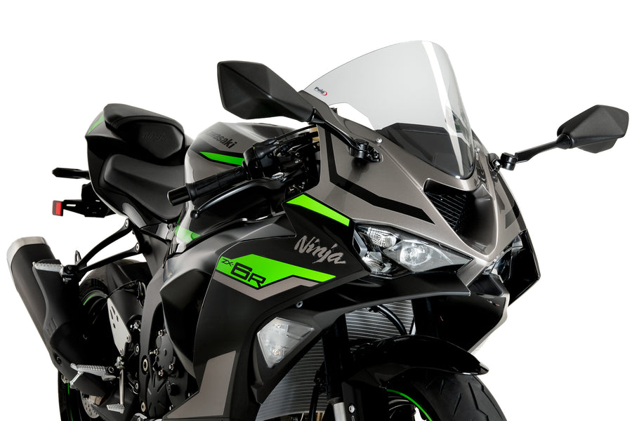 KAWASAKI ZX-6R NINJA [2025] – R-Racer Screen – Transparent