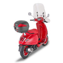 B29 - Monolock Topcase mit Platte – schwarz uni / Max Zuladung 3 kg