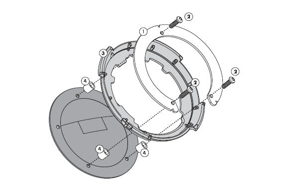 Suzuki SV 650 [2016–2025] – Befestigungsring für Tanklock