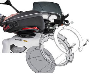 Yamaha Ténéré 700 [2025–2026] – Befestigungsring für Tanklock