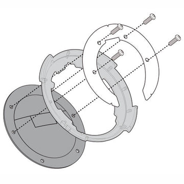 Honda CBR 650 F [2014–2016] – Befestigungsring für Tanklock