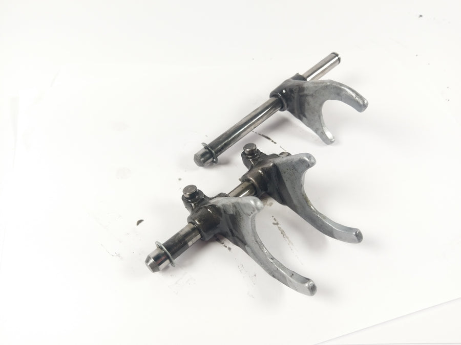Yamaha DT 400 1R6 - Shift forks with shaft shift claws