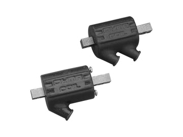 Harley Davidson Fl Shovel [1970-1984]-Single Tower ignition coils black 3 ohms