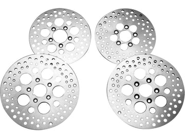 Harley Davidson Sportster [1992-1999]-stainless steel brake disc 11.5 "Satin behind