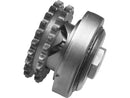 Harley Davidson Softail [1985-1990]-24 teeth compensation chain wheel complete set-3