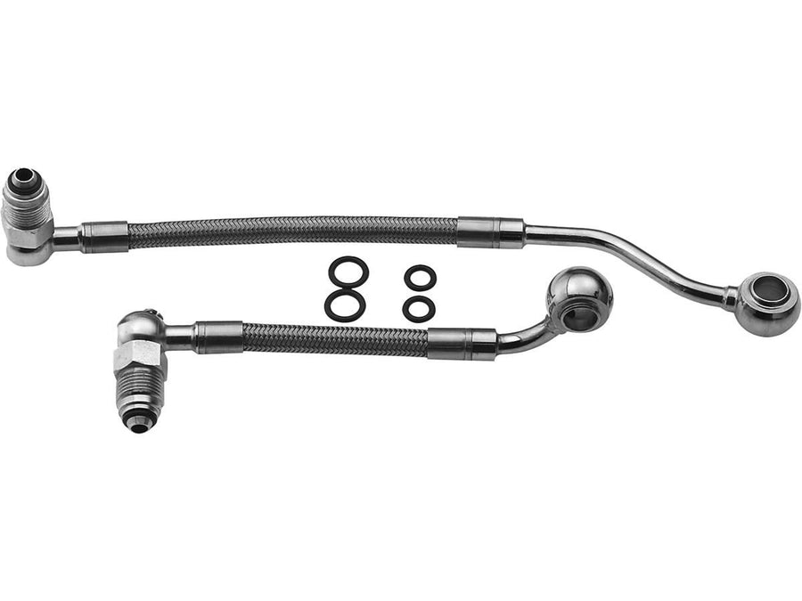 Harley Davidson Touring Note [1995-1999]-braided fuel pipe set