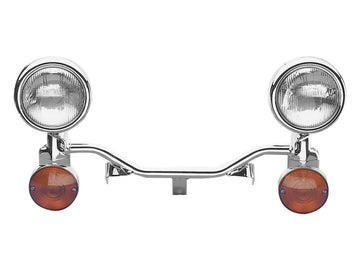 Harley Davidson XL883L [2005-2010]-Spotlight bar chrome halogen - 0