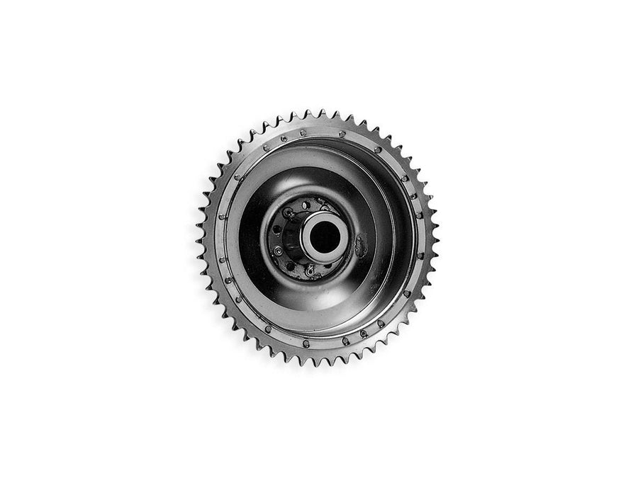 Harley Davidson Panhead [1958-1962]-chrome-plated brake drum with chain wheel