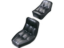 Harley Davidson-Rigid Baron II 2-part smooth seat, black vinyl-3
