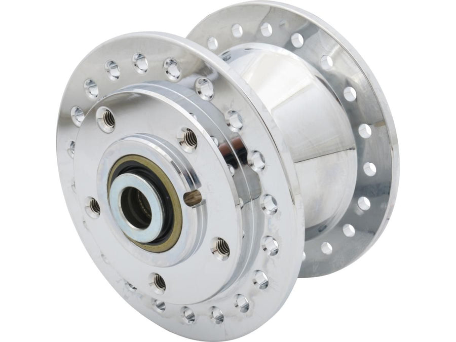Harley Davidson Sportster [1978-1983]-Double-disc hub assembly Chrom