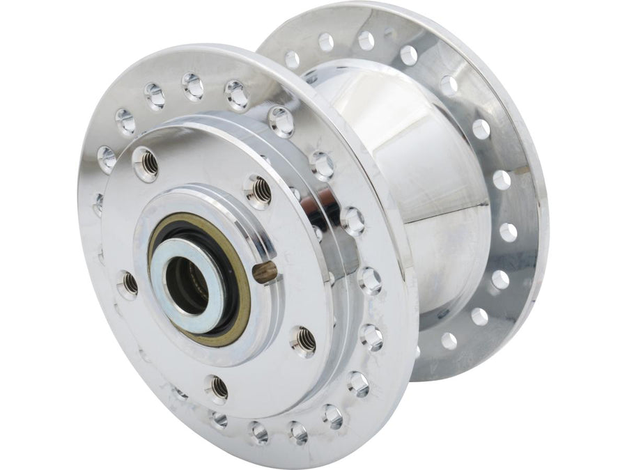 Harley Davidson Sportster [1978-1983]-Double-disc hub assembly Chrom