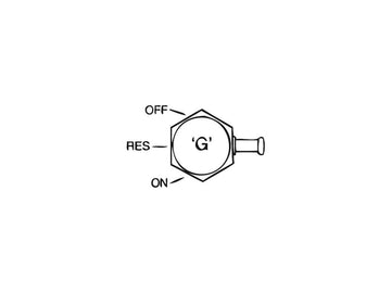 Harley Davidson-fuel valve high volume "L" pole - 0