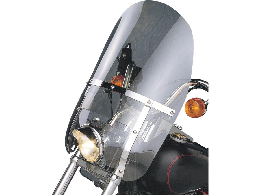 Harley Davidson - heavy load windshield height: 15.4 ", width: 22.25" clear