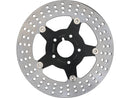 Harley Davidson Sportster [1985-1999]-floating brake disc 5-hole black black-3
