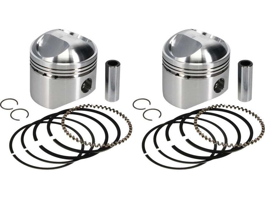 Harley Davidson Fl Shovel [1966-1977]-Forged piston kit for Shovelhead