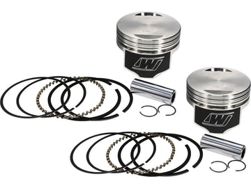 Harley Davidson Dyna [1999-2006]-forged piston kit with sealing set for the - 0