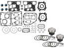 Harley Davidson Dyna [1999-2006]-forged piston kit with sealing set for the-4