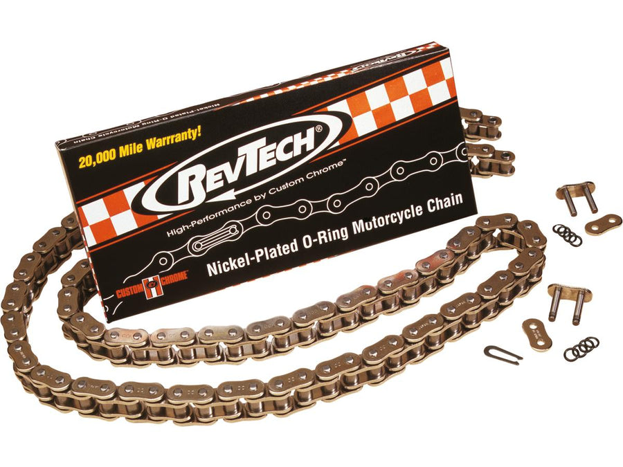 Harley Davidson-nickel-plated O-ring chain 112 members