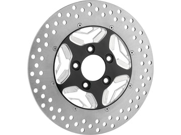Harley Davidson Touring [2008-2024]-Speedstar 2-part brake disc black 11.8 "