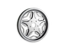 Harley Davidson Dyna [2000-2005]-Speed ​​Star Belge disc chrome 1 1/8 "70 teeth-1