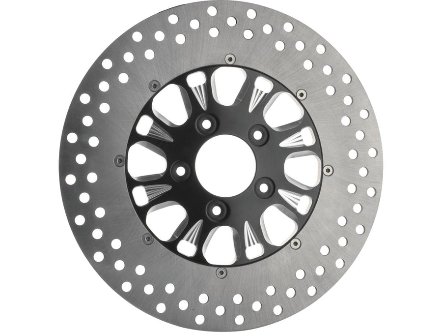 Harley Davidson Softail [2000-2014]-Supercharger 2-part brake disc black